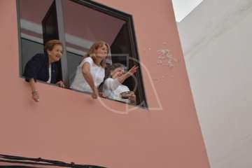 Misa y procesión de la Virgen de Telde en Los Llanos de Telde (Foto TA)